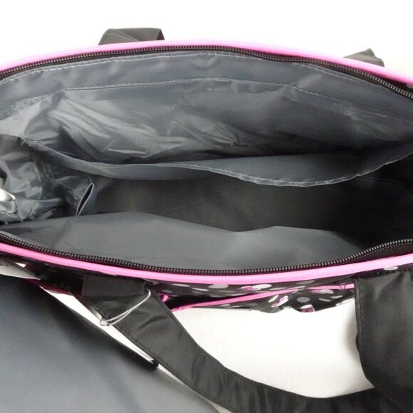 Disney Baby Minnie Mouse Diaper Bag 8 Pockets 4 Piece Set 19" Large NEW - Picture 9 of 11